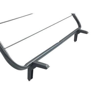 WENKO 63003100 - Pesukuivatusrest CHAMPION 65x114 cm must