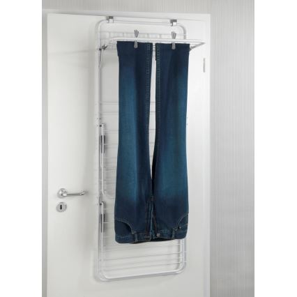 WENKO 63010800 - riiete kuivatusrest 51x142 cm valge/hall