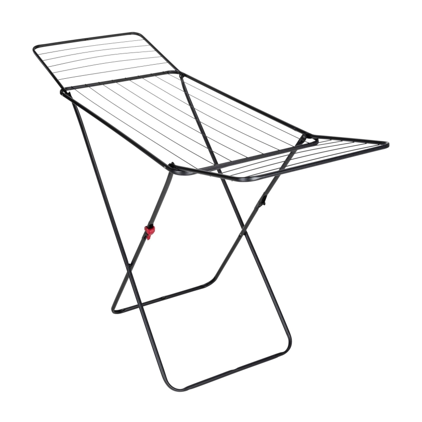 WENKO 63015100 - CHAMPION kuivatusrest 170 x 98 cm must