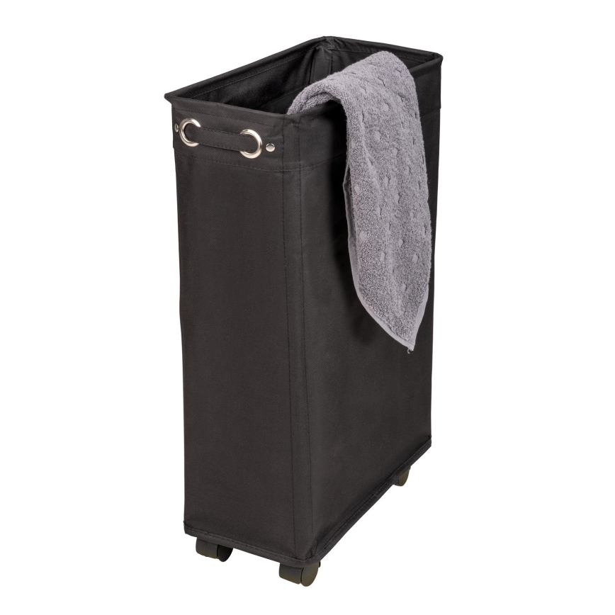 WENKO 69737800 - Pesukorv CORNO 18,5x60 cm must
