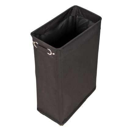 WENKO 69737800 - Pesukorv CORNO 18,5x60 cm must