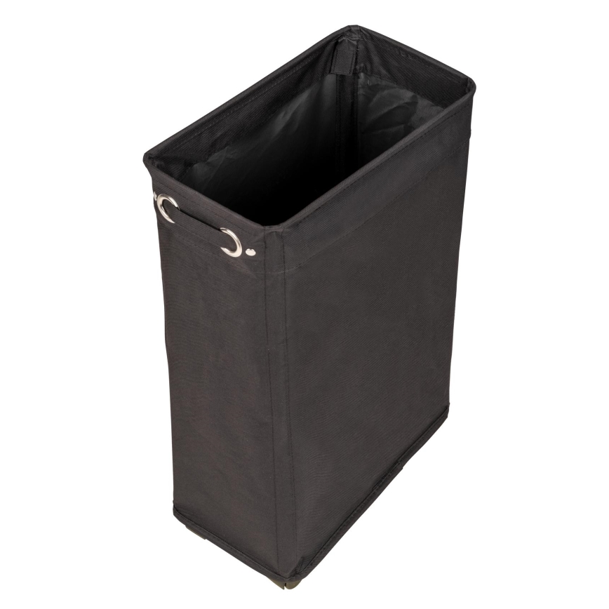 WENKO 69737800 - Pesukorv CORNO 18,5x60 cm must