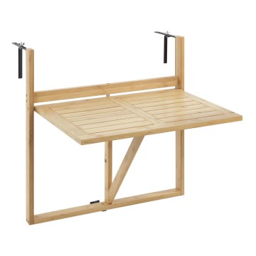 WENKO 69806800 - Laud WAIKIKI 64x65 cm valge/pruun