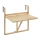 WENKO 69806800 - Laud WAIKIKI 64x65 cm valge/pruun