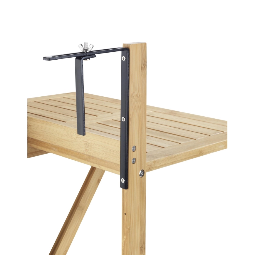WENKO 69806800 - Laud WAIKIKI 64x65 cm valge/pruun