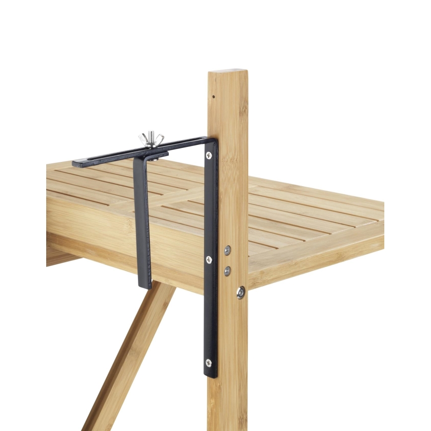 WENKO 69806800 - Laud WAIKIKI 64x65 cm valge/pruun