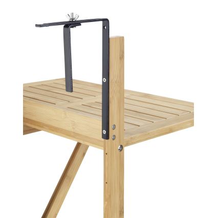 WENKO 69806800 - Laud WAIKIKI 64x65 cm valge/pruun