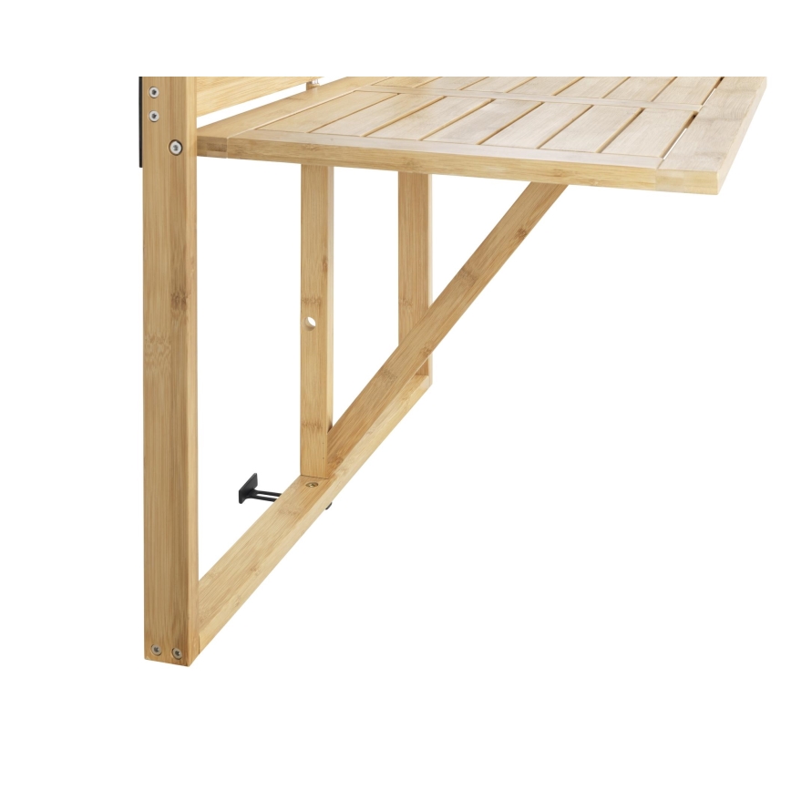 WENKO 69806800 - Laud WAIKIKI 64x65 cm valge/pruun