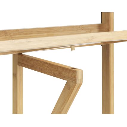 WENKO 69806800 - Laud WAIKIKI 64x65 cm valge/pruun