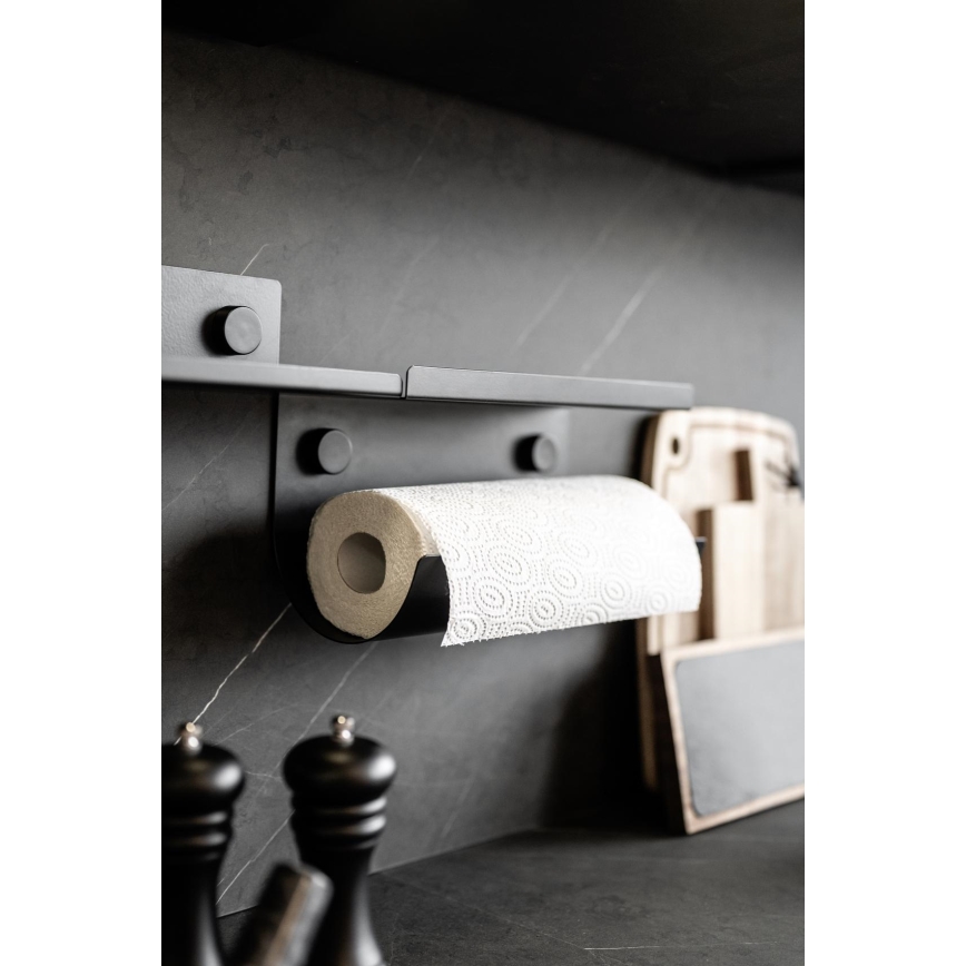 WENKO 71144800 - JET rullihoidja 30x15 cm must