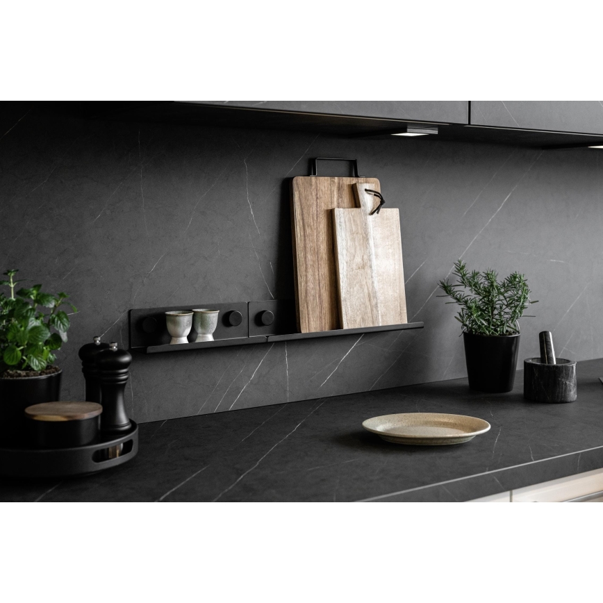 WENKO 71145800 - JET-hoidik 25x7,5 cm must