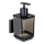 WENKO 71444800 - Seebiannustaja VACUUM-LOC QUADRO ED 7,5x16 cm must