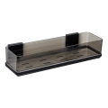 WENKO 71446800 - Riiul VACUUM-LOC QUADRO ED 38,5x14,5 cm must