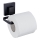 WENKO 71447800 - Tualettpaberi hoidja VACUUM-LOC QUADRO ED 14x11 cm must