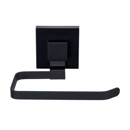 WENKO 71447800 - Tualettpaberi hoidja VACUUM-LOC QUADRO ED 14x11 cm must