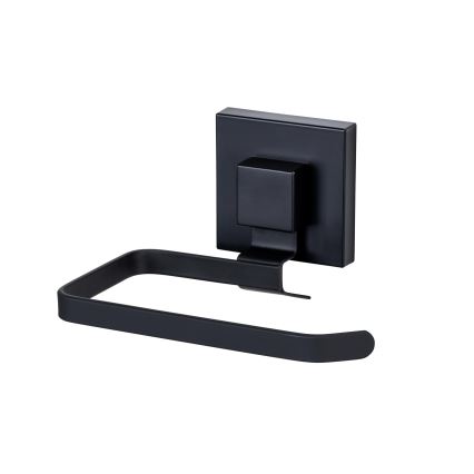 WENKO 71447800 - Tualettpaberi hoidja VACUUM-LOC QUADRO ED 14x11 cm must