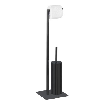 WENKO 71556800 - WC-komplekt RECCO 20x71,5 cm must