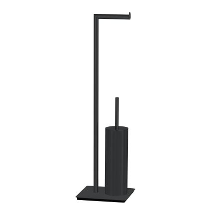 WENKO 71556800 - WC-komplekt RECCO 20x71,5 cm must