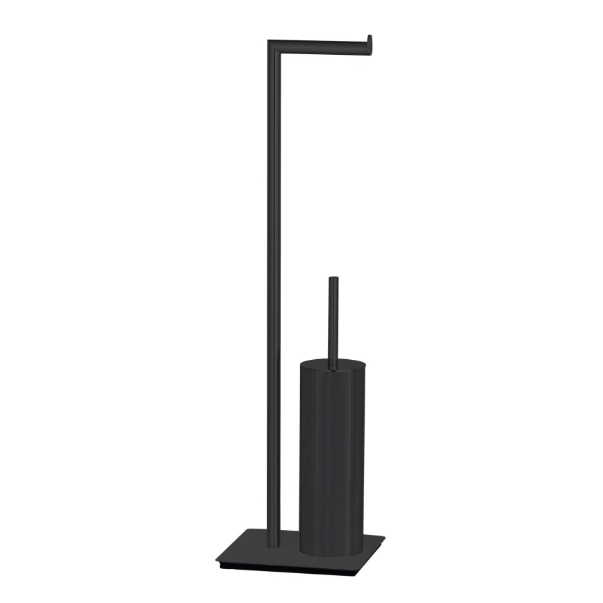 WENKO 71556800 - WC-komplekt RECCO 20x71,5 cm must