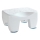 WENKO 73361100-SECURA vannipukk 40x31 cm valge/läbipaistev