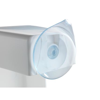 WENKO 73361100-SECURA vannipukk 40x31 cm valge/läbipaistev