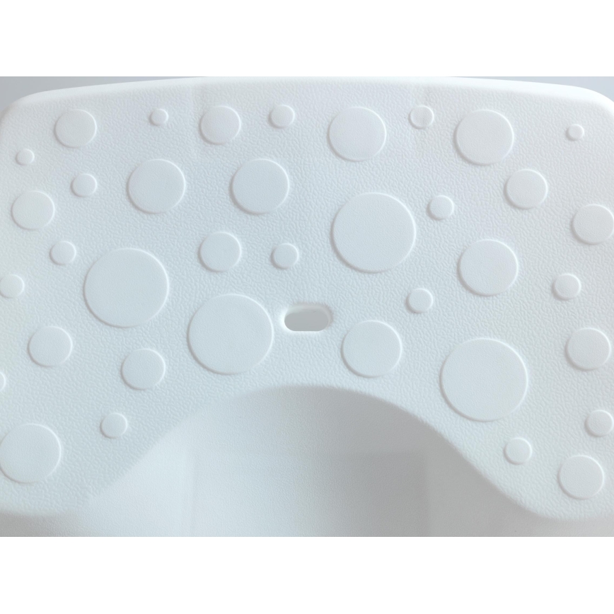 WENKO 73361100-SECURA vannipukk 40x31 cm valge/läbipaistev