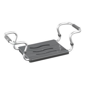 WENKO 73392500-vannitoa turvalisuse iste 26x18 cm hõbedane/antratsiit