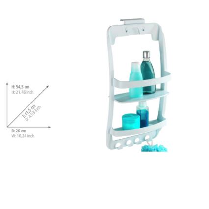 WENKO 8409100 - Riiul UNIVERSAL 26x54,5 cm valge