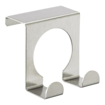 WENKO 8411100 - Konks 5x5 cm roostevabast terasest/hõbedane