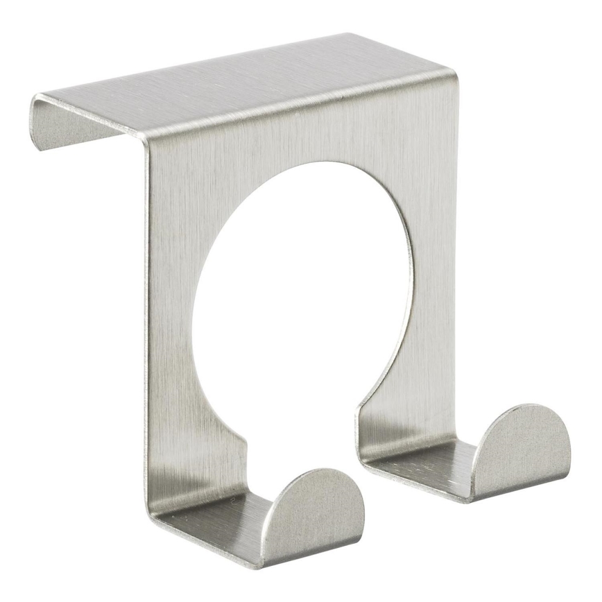 WENKO 8411100 - Konks 5x5 cm roostevabast terasest/hõbedane