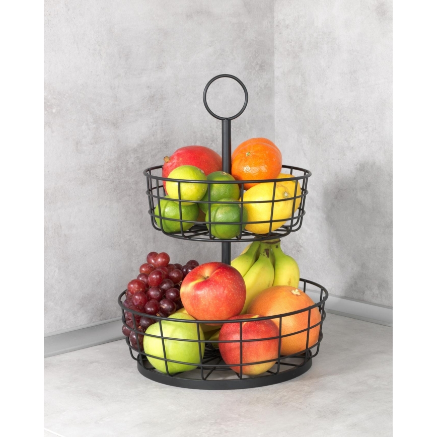 WENKO 88740800 - LOFT korv 28x39 cm must