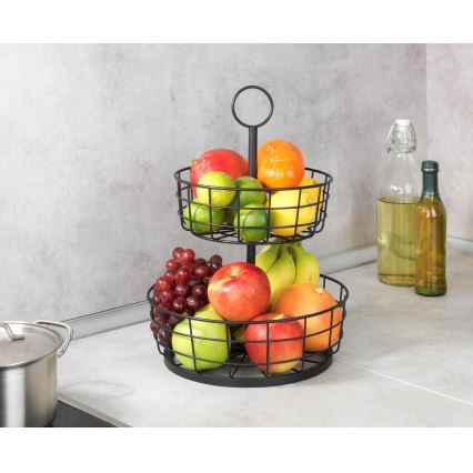 WENKO 88740800 - LOFT korv 28x39 cm must