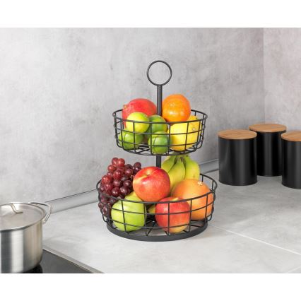 WENKO 88740800 - LOFT korv 28x39 cm must