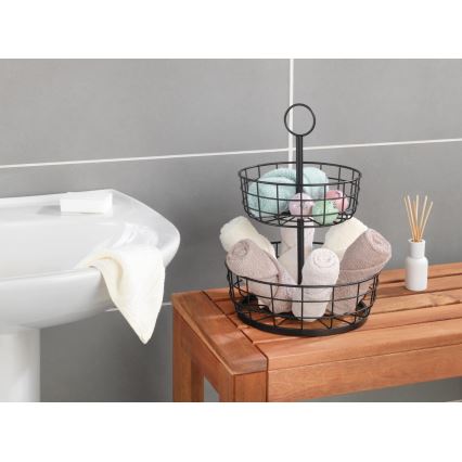 WENKO 88740800 - LOFT korv 28x39 cm must