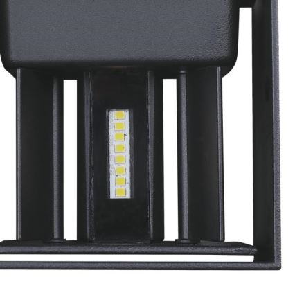 Westinghouse 61149 - LED Väli seinavalgusti FREYA 2xLED/4,5W/230V IP44 must