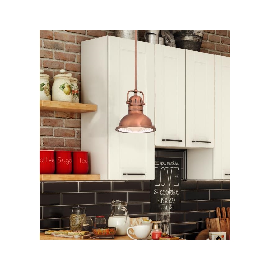 Westinghouse 6308440 - Laelühter varrega BOSWELL 1xE27/60W/230V, läbimõõt 22 cm