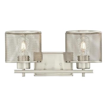 Westinghouse 63277 - Seinavalgusti MORRISON 2xE27/60W/230V