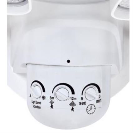 Westinghouse 63642 - LED Väliprožektor anduriga 2xLED/8,75W/230V IP44