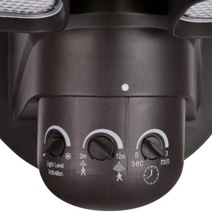 Westinghouse 63643 - LED Väliprožektor anduriga 2xLED/8,75W/230V IP44