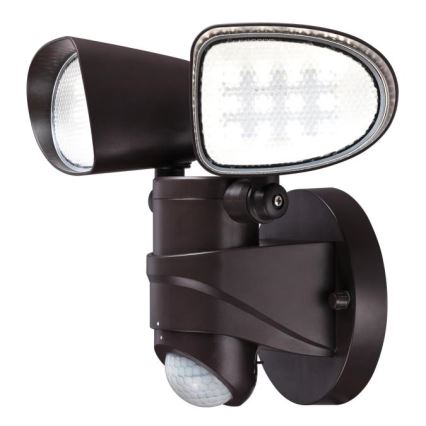 Westinghouse 63643 - LED Väliprožektor anduriga 2xLED/8,75W/230V IP44