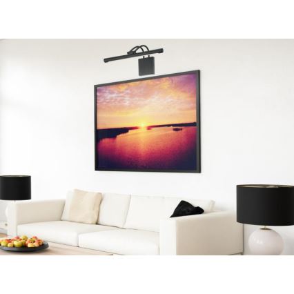 Westinghouse 7501640 - LED hämardatav pildivalgusti LED/15W/230V must