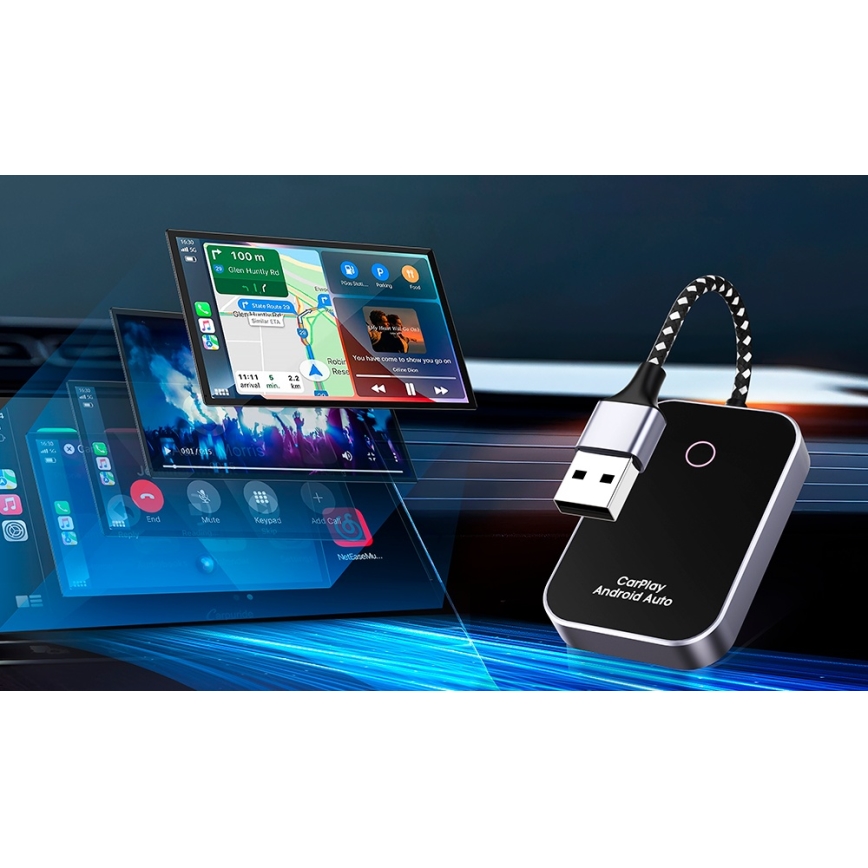 Winner Group-Adapter GoWireless! juhtmevabaks ühenduseks CarPlay ja Android Auto