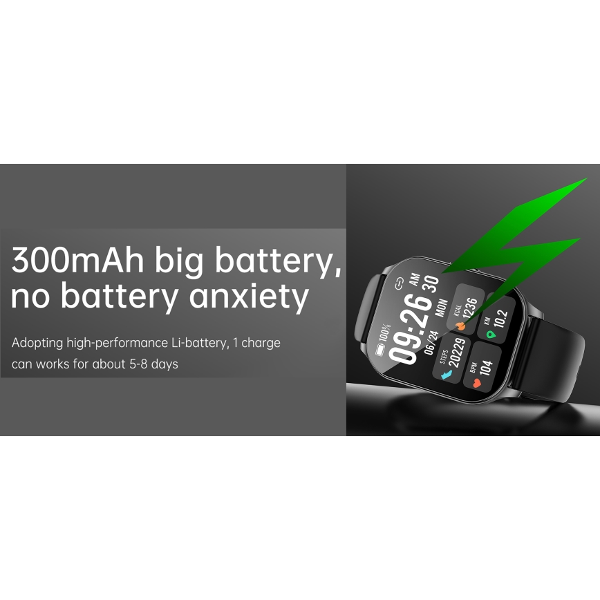 Winner Group - AirFlexOne nutikell 300 mAh IP68 hõbedane