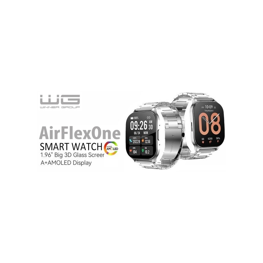 Winner Group - AirFlexOne nutikell 300 mAh IP68 hõbedane