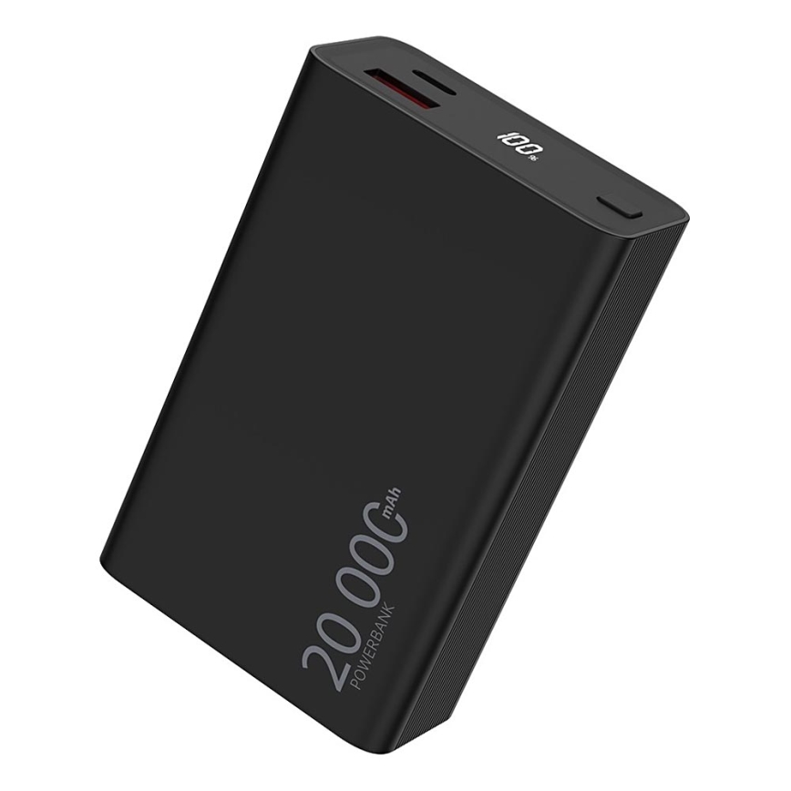Winner Group - Akupank ekraaniga 20000 mAh 20W Power Delivery must