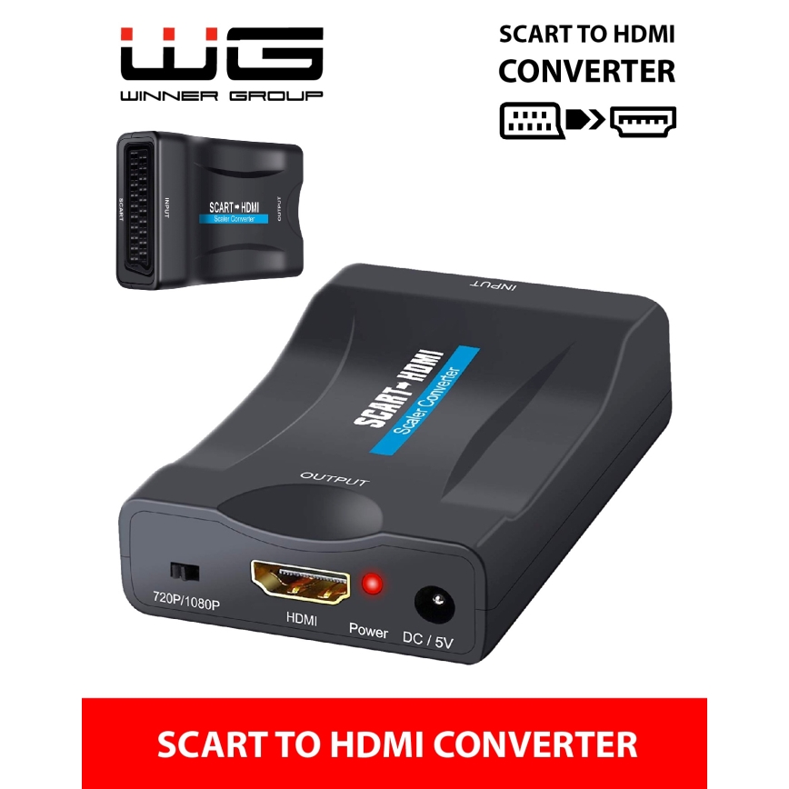 Winner Group - Audio video konverter SCART HDMI-ks