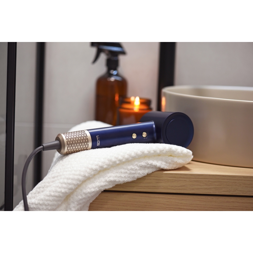 Winner Group - Föön ioniseerijaga Elegance Air 1600W/230V sinine SCHUKO