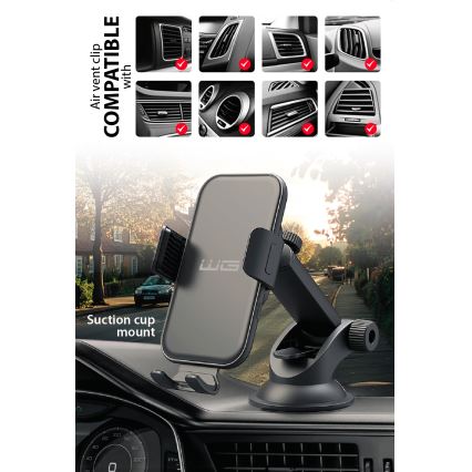 Winner Group - Juhtmevaba laadija ja hoidik autosse 15W