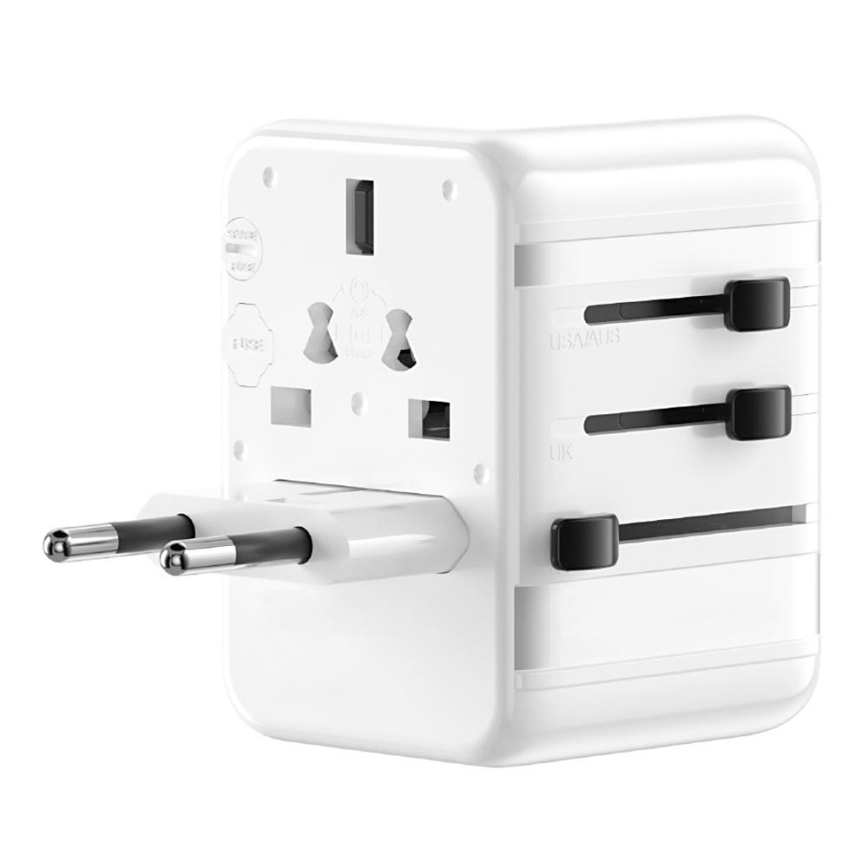Winner Group - Kiire laadimisega reisiadapter Power Delivery 20W valge