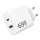 Winner Group - Kiirlaadmisadapter 1xUSB-C + 1xUSB-A Power Delivery 65W valge